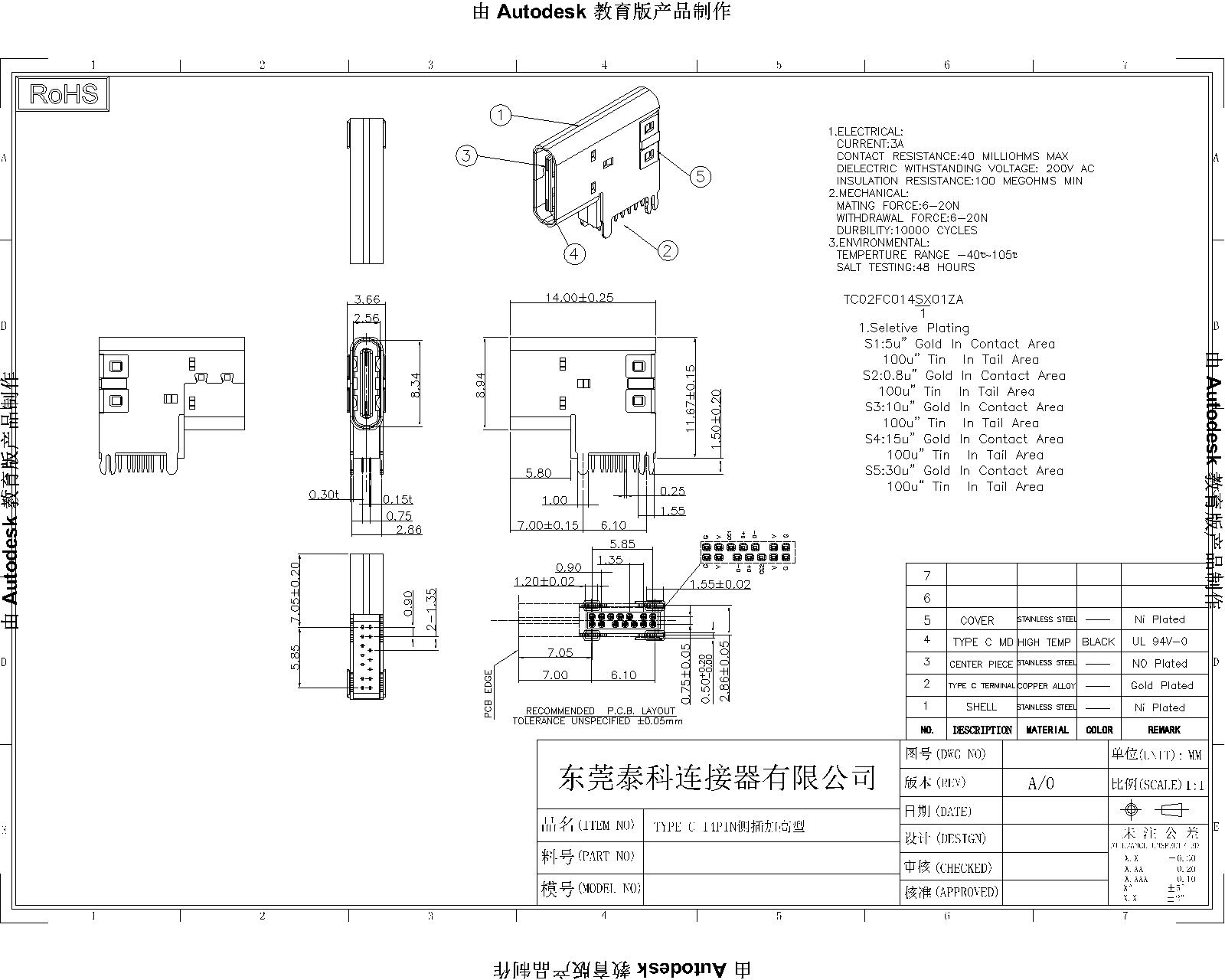 14P側(cè)插加高母座-Model.jpg