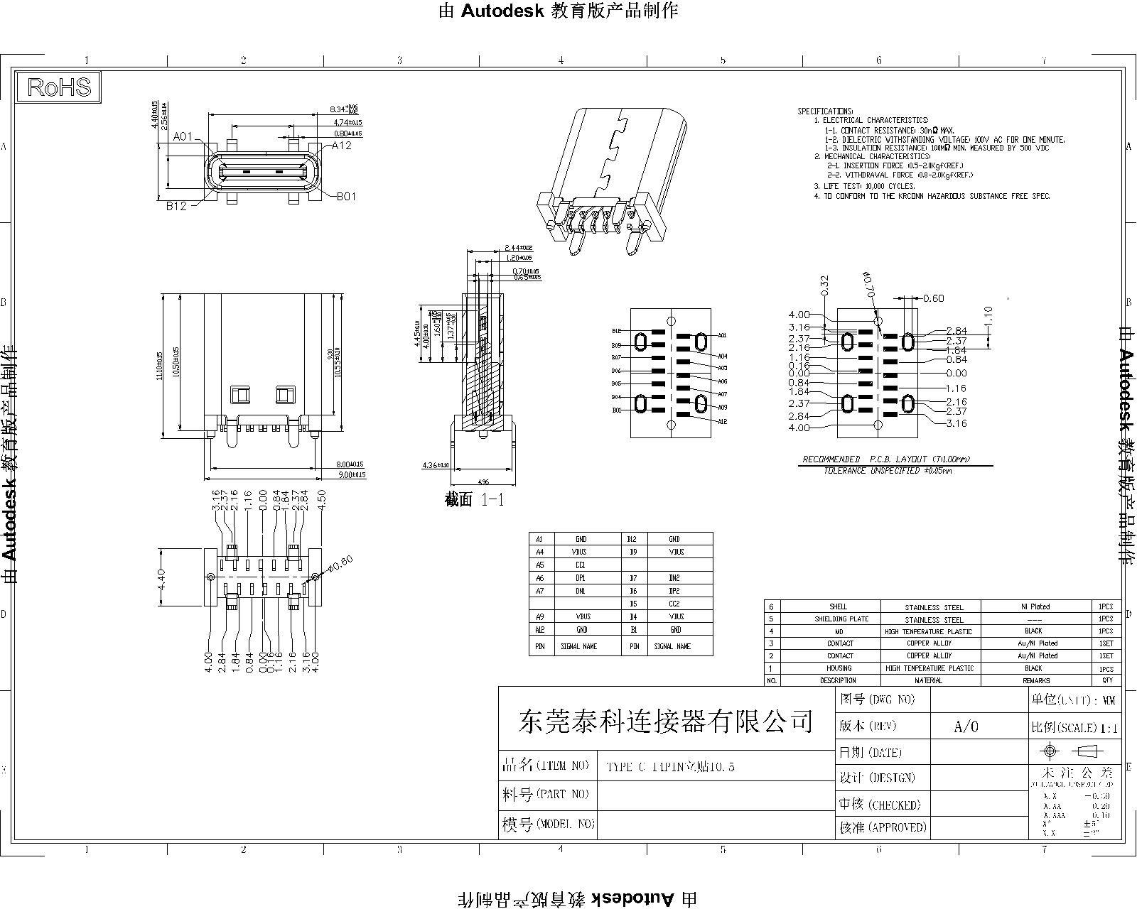 TYPE-C 母 14P180度 貼板(10.5)-Model.jpg